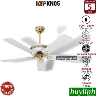 Quạt trần cánh gỗ kim thuận phong ktp kn05