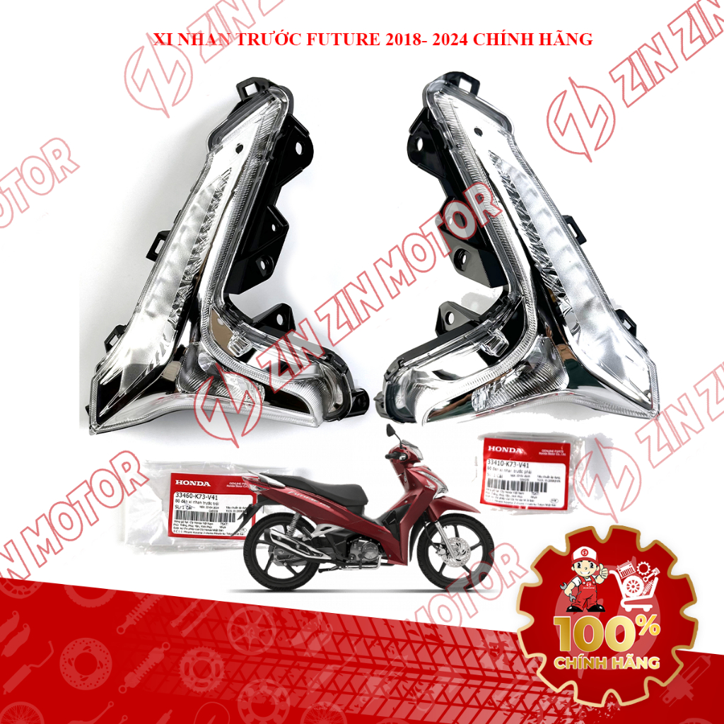 Đèn Xi Nhan Trước Future 125 Fi, Future Led 2018 - 2024+ Trái Phải 33460-K73-V41 , 33410-K73-V41 Chính Hãng - ZZM