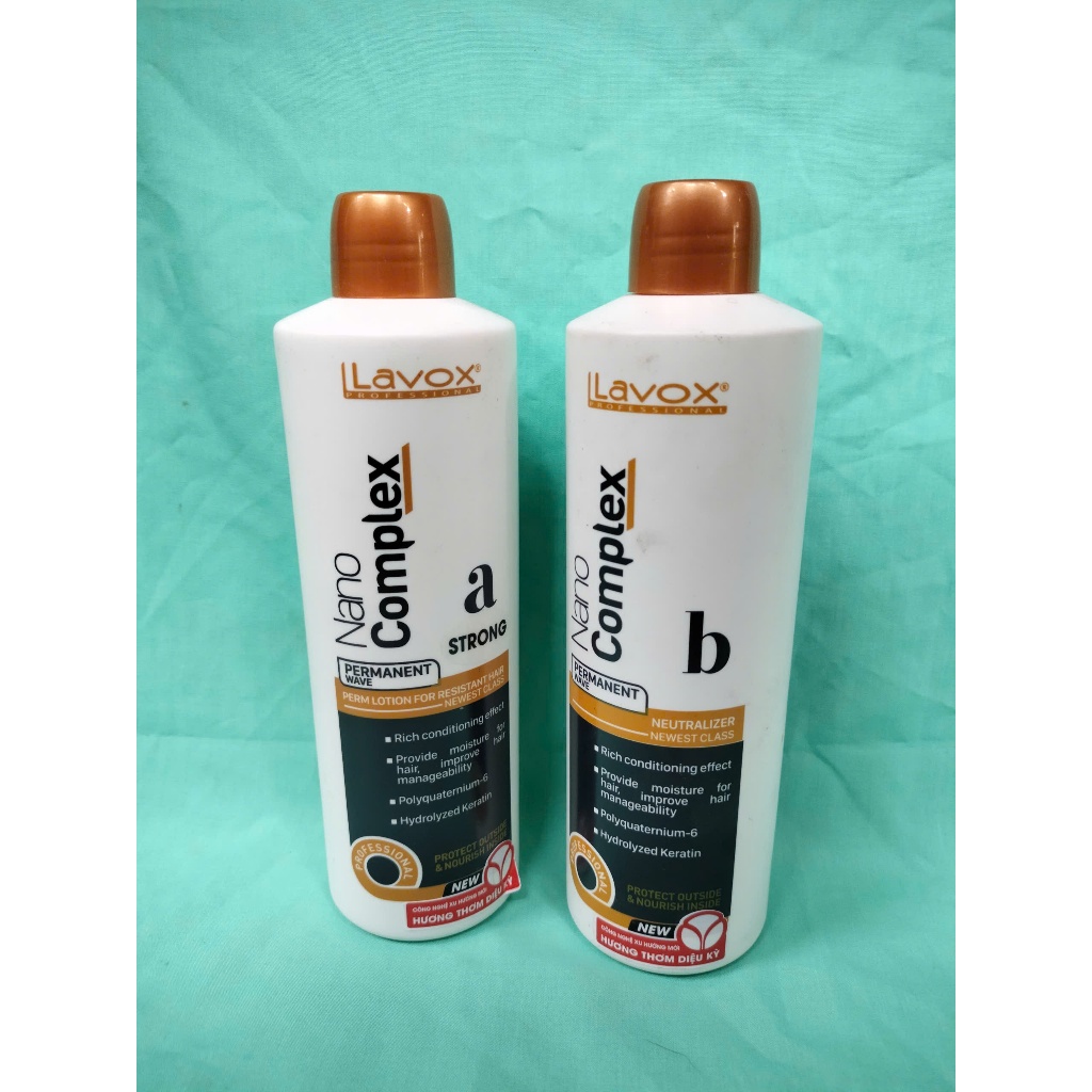 Cặp uốn lạnh lavox nano complex a, b thường 500ml
