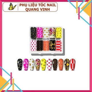 Foil phôi dán móng các loại (10 mẫu)