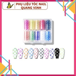 Foil phôi dán móng các loại (10 mẫu)