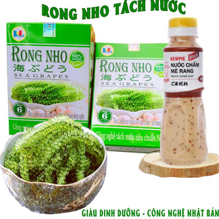 Rong Nho Tách Nước + Kèm Nước Xốt Chai 180ml - Thanh Mát - Giàu Dinh Dưỡng