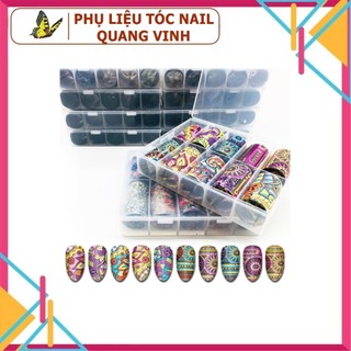 Foil phôi dán móng các loại (10 mẫu)