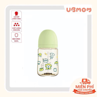 Bình sữa ubmom PPSU họa tiết Raining mong 200ml kèm núm ti size S