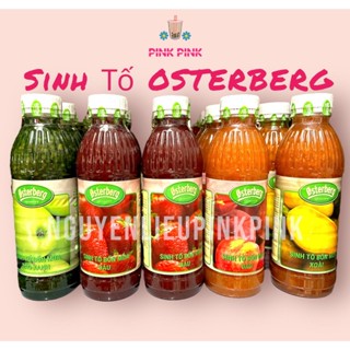 Mứt - Sinh Tố OSTERBERG 1L đủ mùi từ PINK PINK NGUYÊN LIỆU & DỤNG CỤ PHA CHẾ ĐỒ UỐNG
