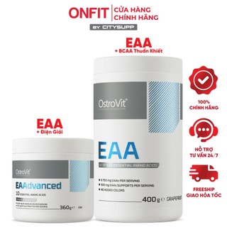  OstroVit EAA 400g   40 Lần Dùng  | Hỗ Trợ Phục Hồi Xây Dựng Cơ Bắp Chống Dị Hóa và Tăng Sức Bền 