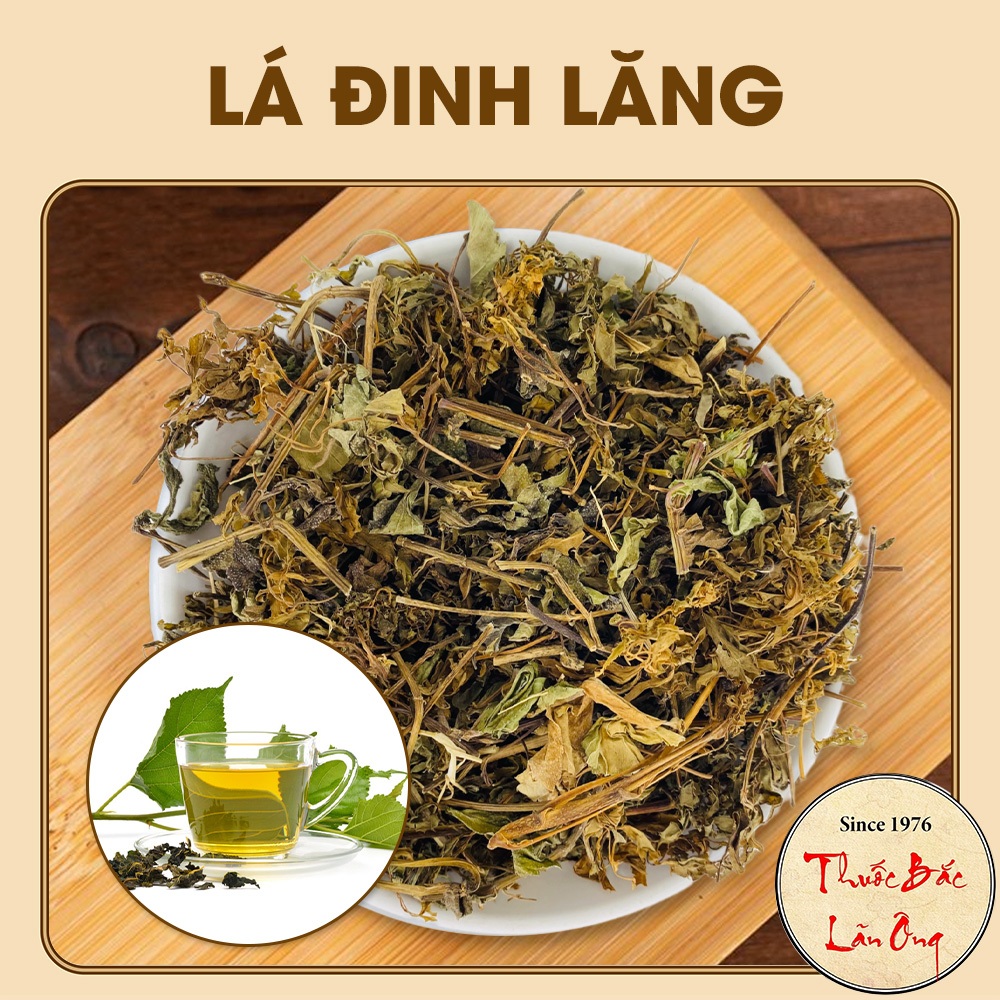 Lá đinh lăng khô 100g, trà đinh lăng, sạch, thơm - Lãn Ông