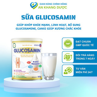  Sữa Xương Khớp GLUCOSAMIN Giúp Chắc Xương Bảo Vệ Sụn Khớp Bổ Sung Canxi Cho Người Già - Hộp 900G 