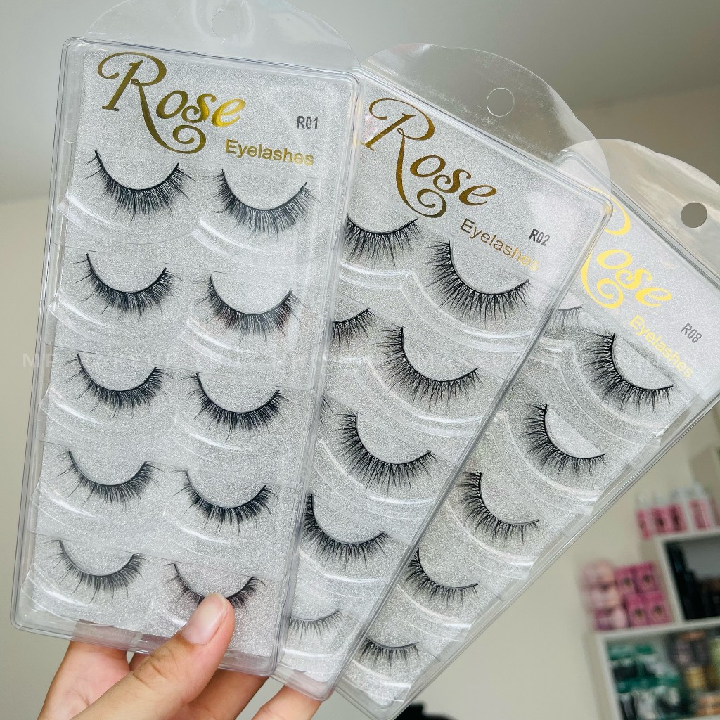 Lông mi giả Rose- 5 cặp đủ mã đẹp