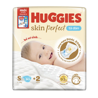 tã dán huggies size S80/M76/L68/XL60/XXL54 mẫu mới