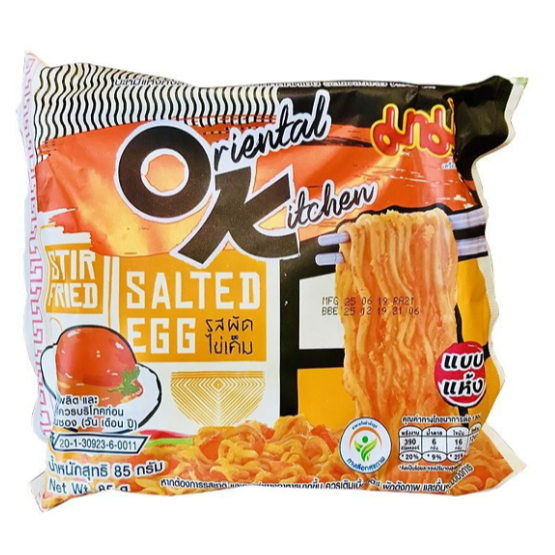 Mì trứng muối Thái Lan