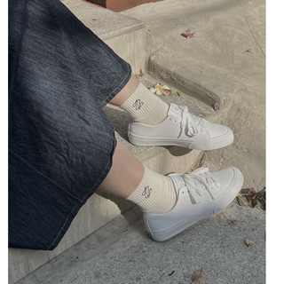  Giày Sneaker Authentic ZOE Da Full Trắng Basic dễ phối đồ Nam Nữ đế cao thoải mái 