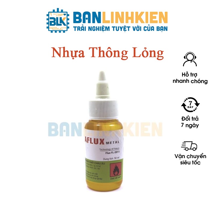 Nhựa Thông Lỏng Giúp Trợ Hàn