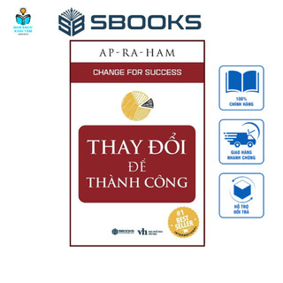 Sách - Thay Đổi Để Thành Công - Người Trí Thức | Sbooks