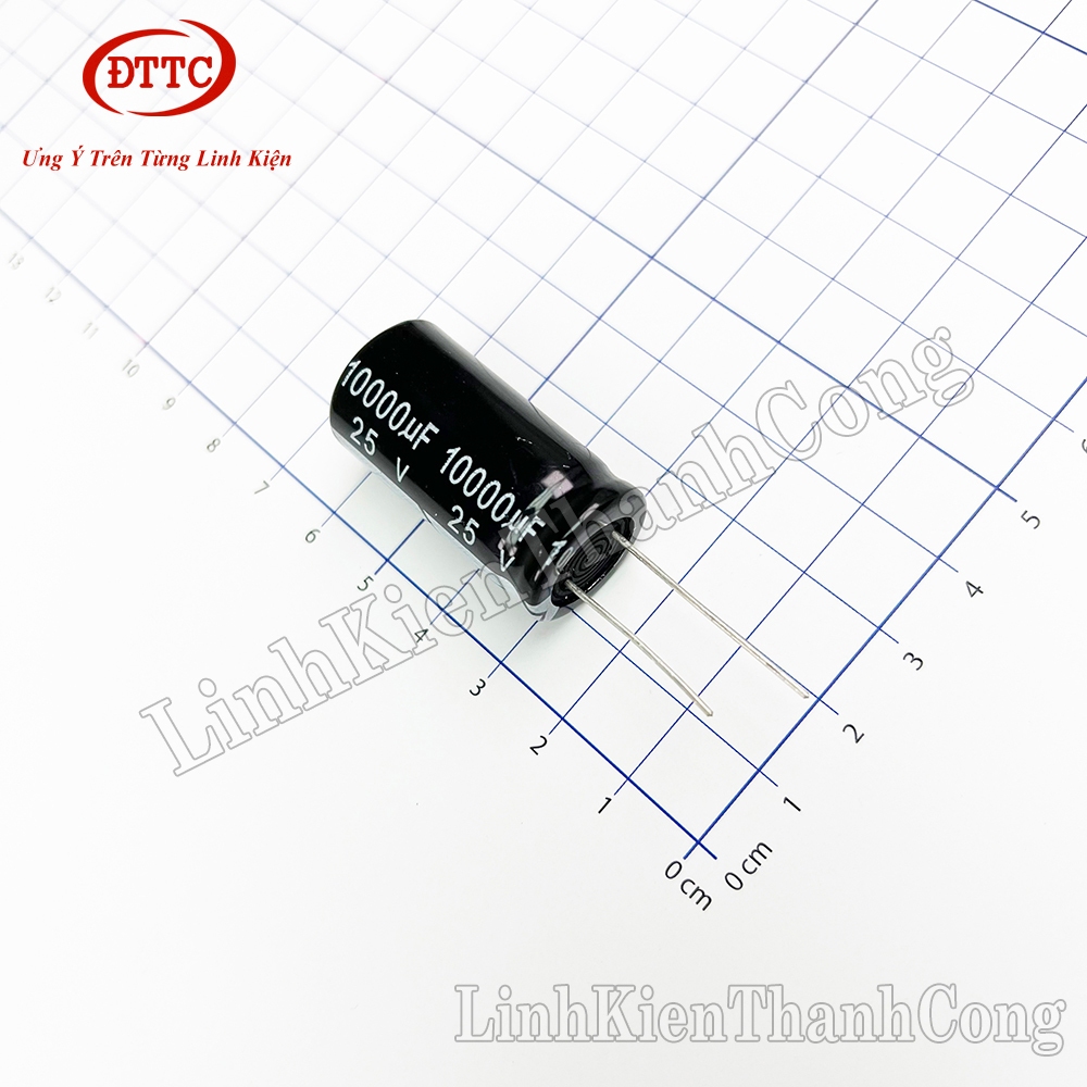 Bộ 3 Chiếc Tụ Hóa 10000uF 25V (18x35mm)
