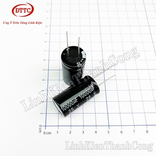Bộ 3 Chiếc Tụ Hóa 10000uF 25V (18x35mm)