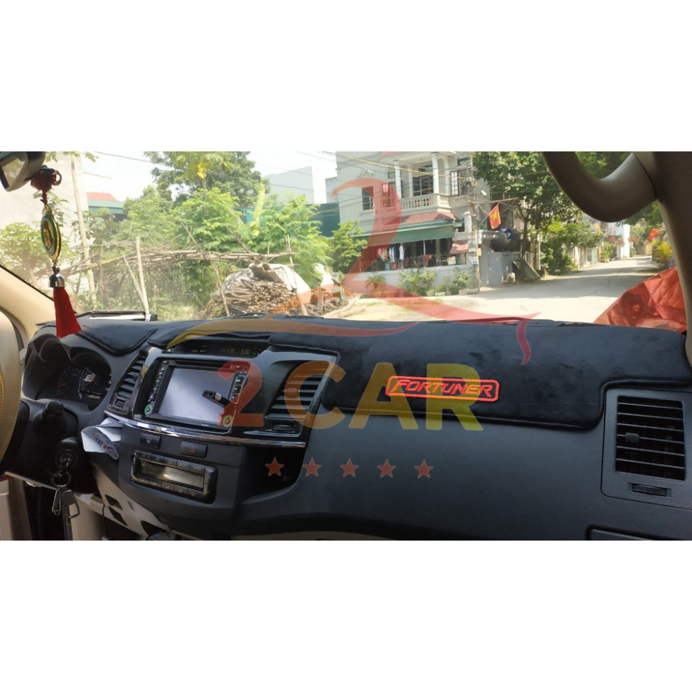 Thảm taplo nhung xe Fortuner đời 2006 đến 2022