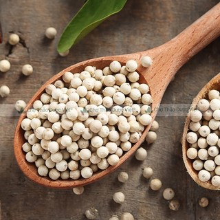Hạt tiêu trắng 100g, tiêu sọ Phú Quốc cay thơm, gia vị tẩm ướp chế biến món ăn, kho, xào, chiên