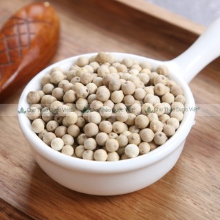 Hạt tiêu trắng 100g, tiêu sọ Phú Quốc cay thơm, gia vị tẩm ướp chế biến món ăn, kho, xào, chiên