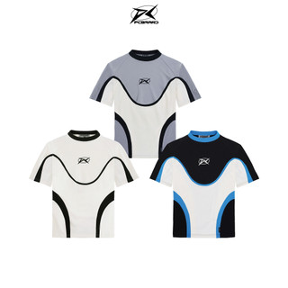 Áo Thun Nam Nữ PC BRAND - PLANET CRACK - Dynamic Tee Form Dáng Boxy Xám/Kem/Xanh 100% Cotton 250GSM