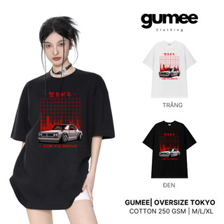 Áo thun nam nữ in hình cotton cao cấp, áo phông unisex local brand 2 màu trắng đen - TOKYO