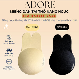Miếng dán nâng ngực Adore hình tai thỏ, Miếng dán tai thỏ nâng ngực siêu dính