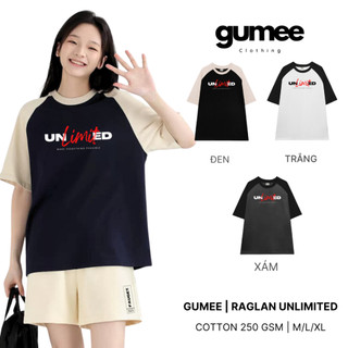 Áo thun nam nữ raglan phối tay đen, áo phông raglan phối màu tay unisex local brand vải 100% cotton - UNILIMITED