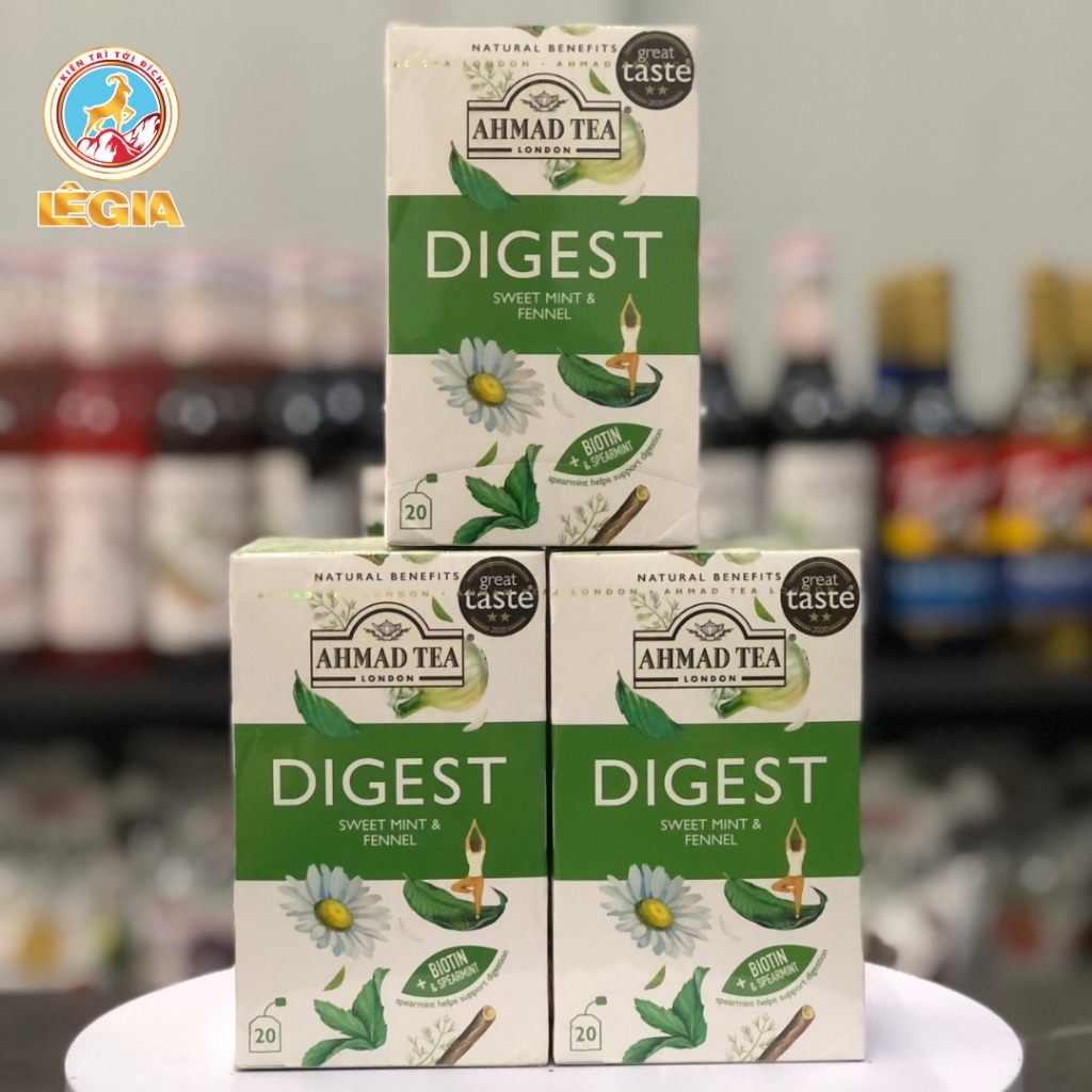 TRÀ AHMAD HỖ TRỢ TIÊU HÓA 30G - AHMAD DIGEST NATURAL BENEFITS TEA