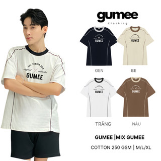 Áo thun nam nữ local brand, áo phông unisex chất liệu 100% cotton 250 gsm cao cấp co dãn 2 chiều - MIX GUMEE