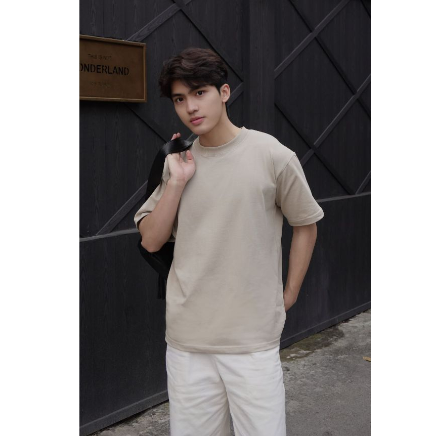 Áo Thun Trơn Cotton 250gsm GODMOTHER Premium Full Color Cổ Tròn Nam Nữ | BigBuy360 - bigbuy360.vn