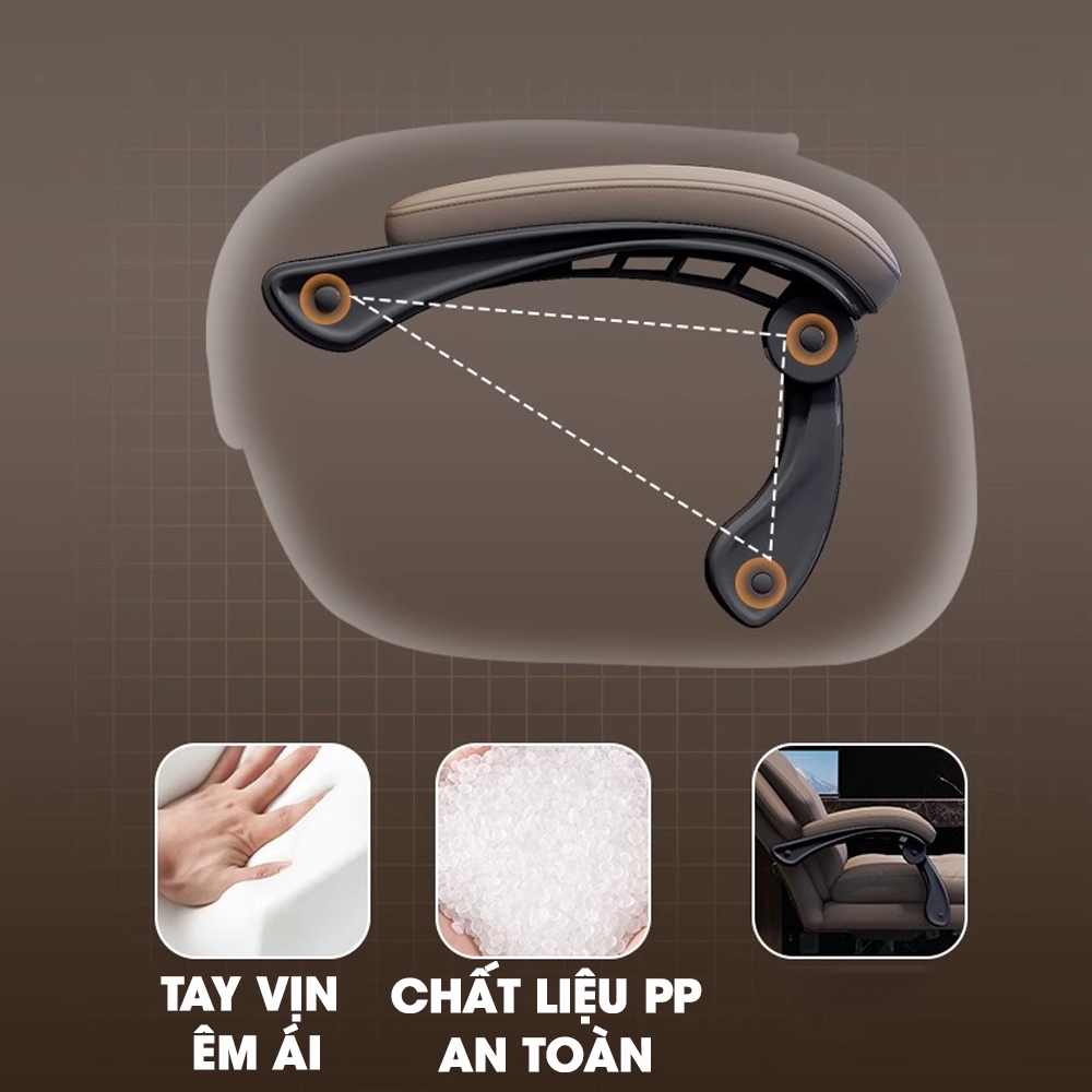 Ghế Văn Phòng Ngả Lưng Tựa Chân Cho Giám Đốc Lãnh Đạo Gaming Bảo Hành 12 Tháng AnHome Pehouse | BigBuy360 - bigbuy360.vn