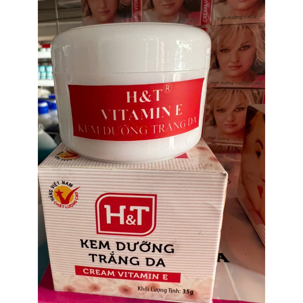 Kem Dưỡng Da Vitamin E H&T 35g