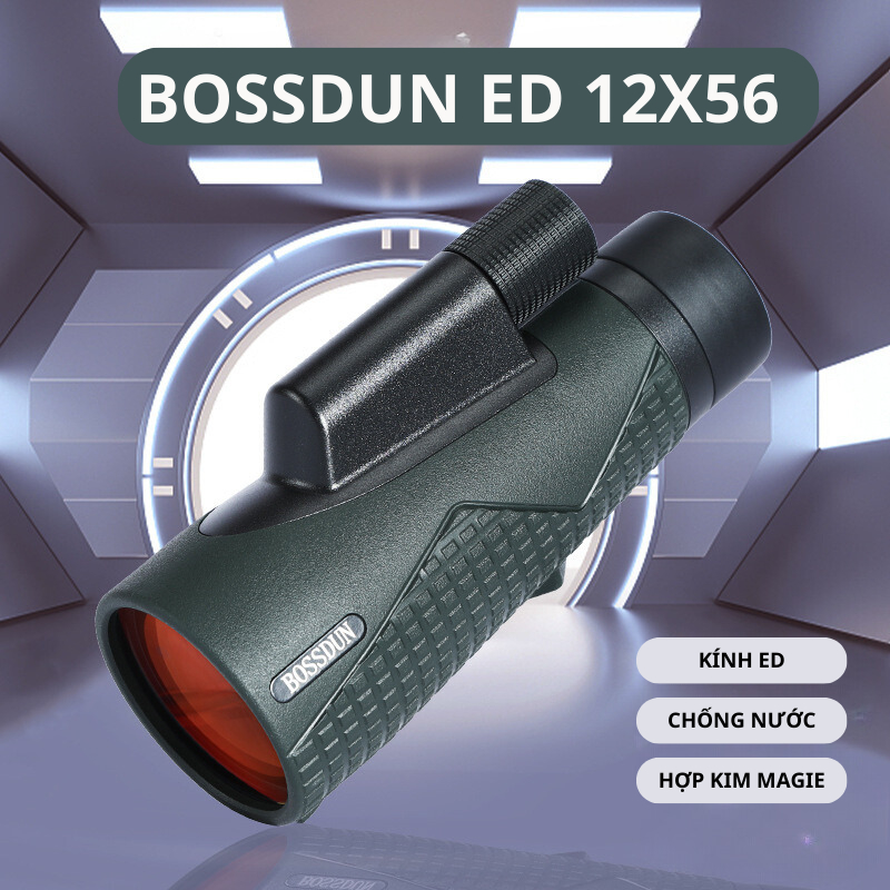 Ống Nhòm 1 Mắt Hàng Cao Cấp Bossdun ED 12 x 56, Săn Ong, Du Lịch, Ống Nhòm Quay Phao, Quay Chim Cảnh | BigBuy360 - bigbuy360.vn