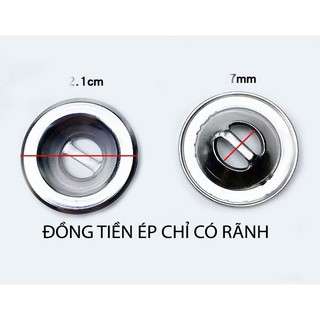 Đồng Tiền Ép Chỉ - Tăng Sông Của Máy May Công Nghiệp & Gia Đình - 2 CÁI
