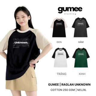 Áo thun raglan nam nữ, áo phông raglan phối màu tay unisex local brand vải 100% cotton - UNIKNOWN