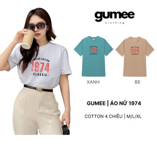 Áo thun nữ in số form vừa nhiều màu, áo phông nữ chất mát vải 100% cotton cao cấp trắng đen - 1974