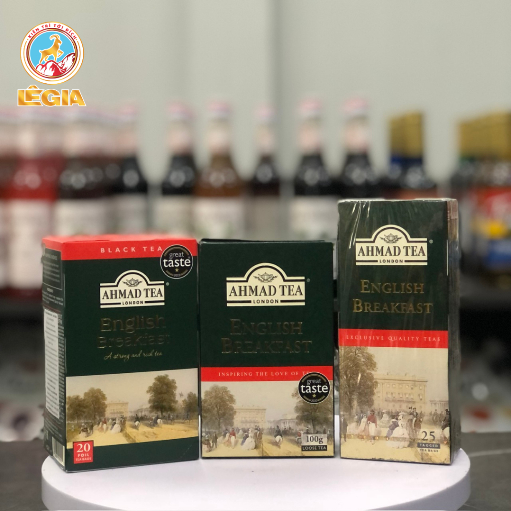 TRÀ AHMAD ĐIỂM TÂM SÁNG 40gr - AHMAD ENGLISH BREAKFAST TEA