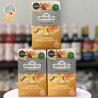  TRÀ AHMAD CÚC MẬT ONG & VANI 40G - Camomile Honey & Vanilla Tea 