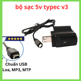 Dây cáp sạc loa bluetooth - cáp sạc đầu v3