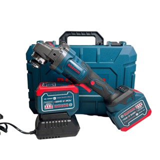 Máy Mài Pin BOSHUN BS-AG100BL Không Chổi Than 2 Pin 15 Cell [Mẫu Mới 2023]