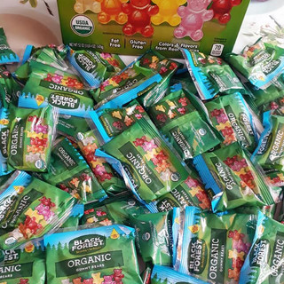 Kẹo dẻo gấu Organic Black Forest