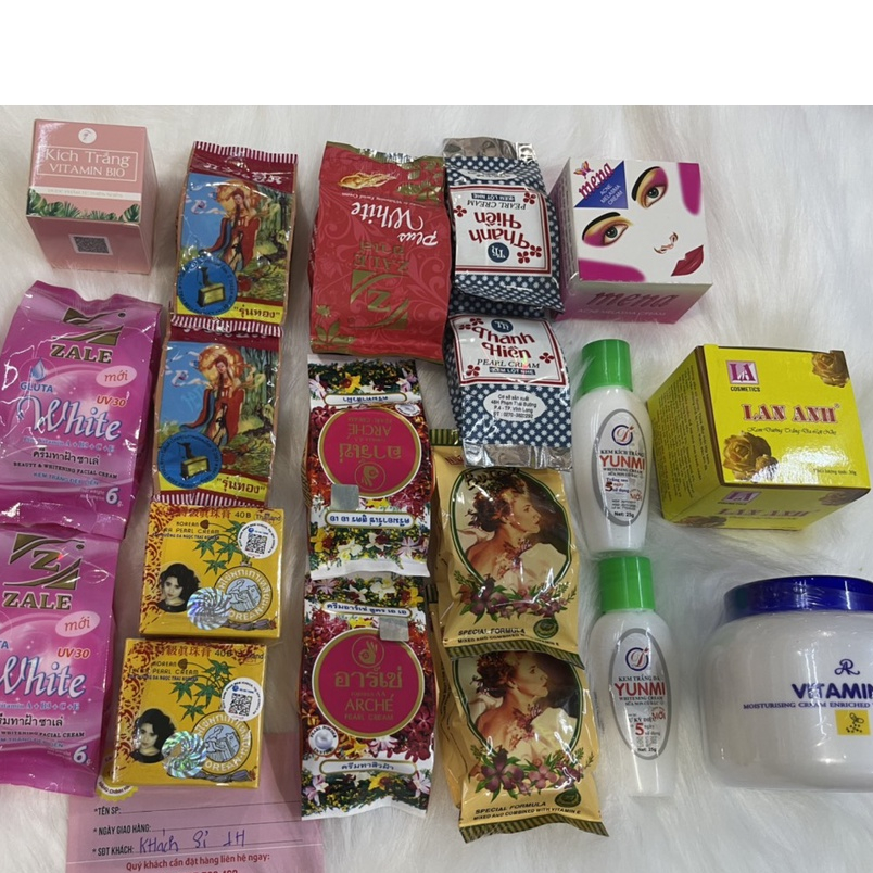 Combo siêu trắng mạnh cho body M012 ( trộn sẵn 400_500g)