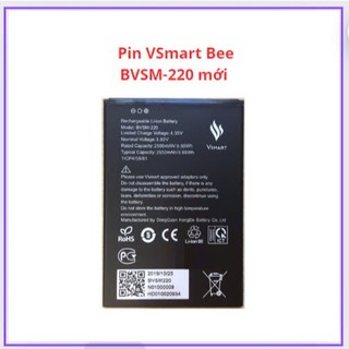 Pin vsmart  bvsm220/bee ,pin mới chất lượng tốt