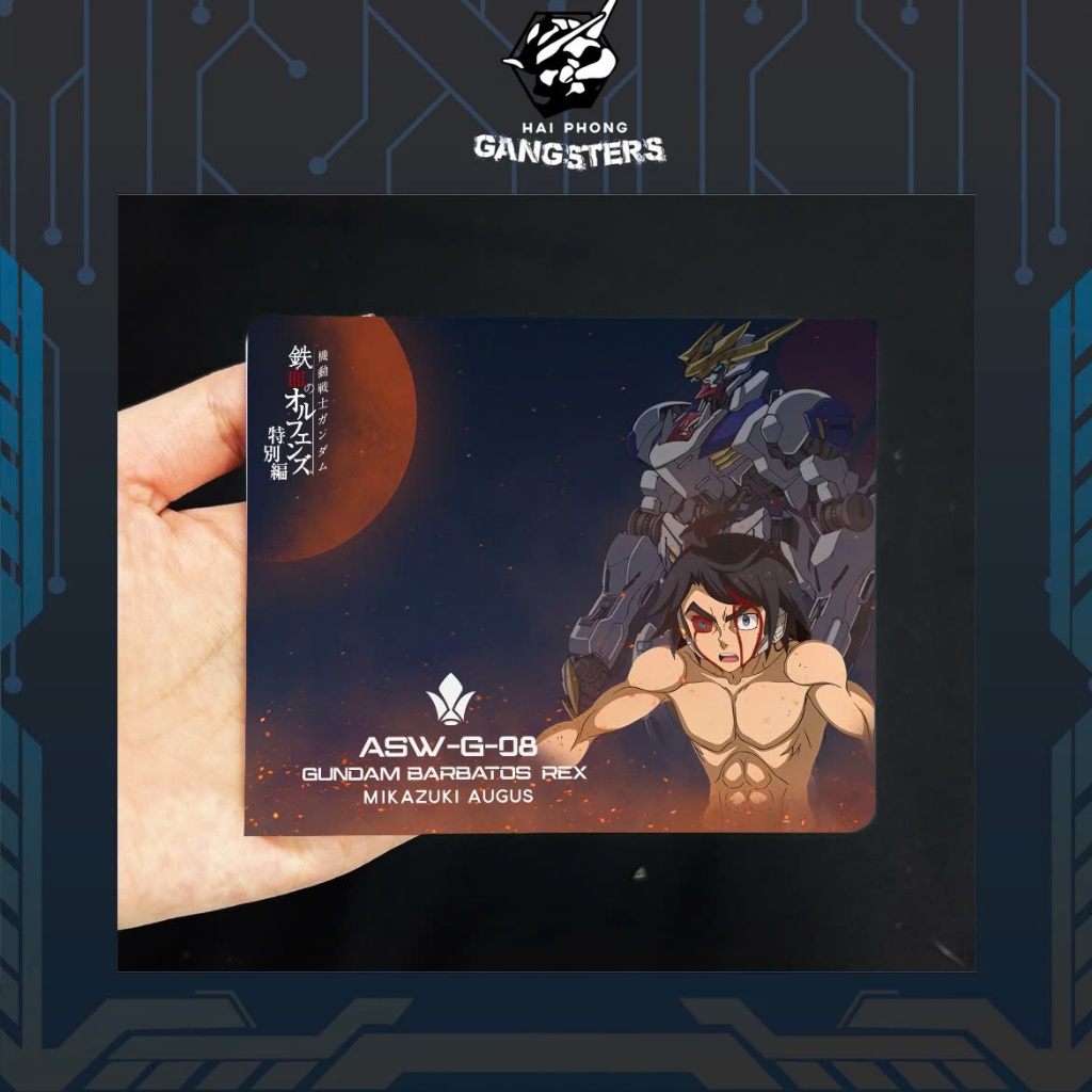 IO3 - Gundam Barbatos Rex - Mikazuki August - ASW-G-08 (Series Iron Blooded Orphans) - Phụ kiện base