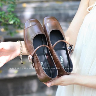 Giày Búp Bê- Giày Bệt MZY Vá Mũi Quai Ngang 1p QCCC