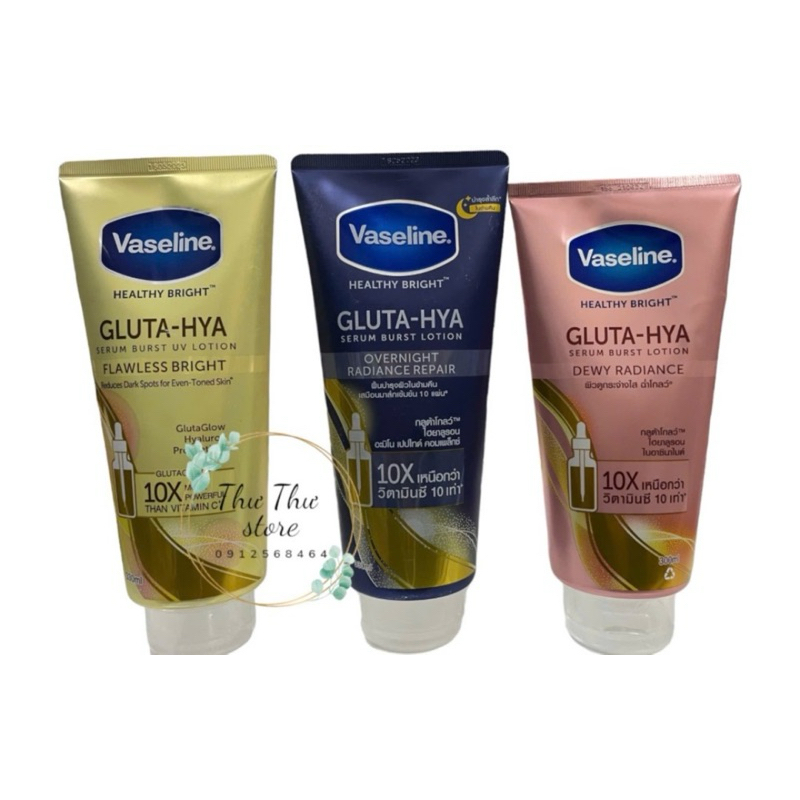 Sữa Dưỡng Thể Vaseline Gluta HyA 10X 330ml