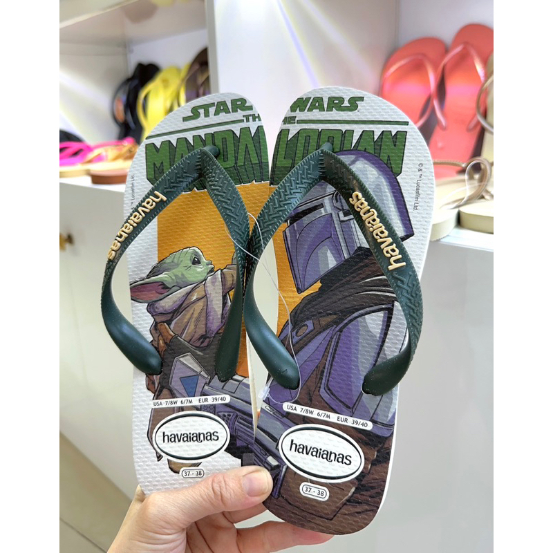 dép hoạ tiết nam Havaianas- cam kết chính hãng