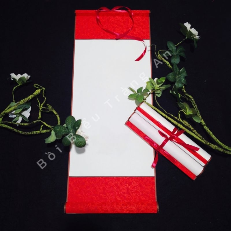 Giấy biểu lụa viết thư pháp 25cm