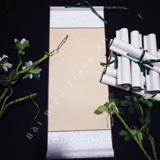 Giấy biểu lụa viết thư pháp 25cm