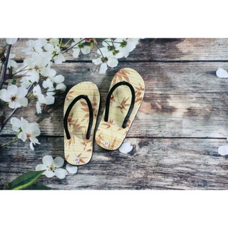 Dép trúc viền bông